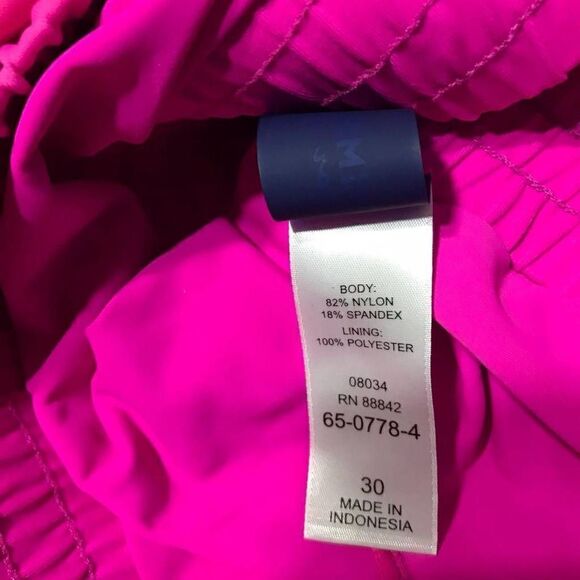 Swimsuits For All Hot Pink Swomming Capris Size 30 - Picture 3 of 6